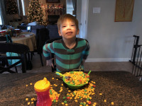 Breakfast by Himself