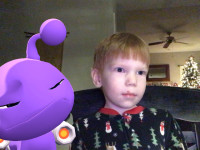 Brooks' First Selfie
