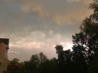 Crazy Evening Lightning