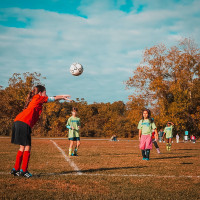 Maddie Playing Soccer 2013