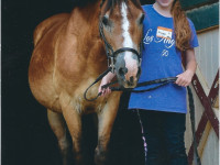 Meg at Horse Camp 2018