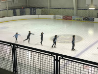 Meg Figure Skating Practice