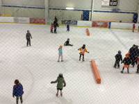 Meg Learns to Ice Skate