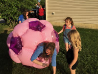 Mom in a ball