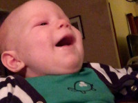 Working on the laugh